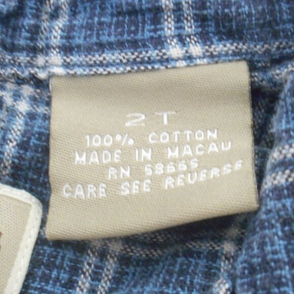 Boys Pine Peak Blues by Nordstrom shirt Size 2T - Picture 6 of 7